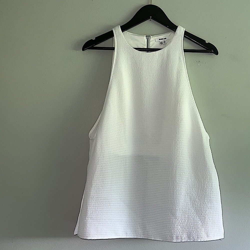 NWT Helmut Lang Sleeveless Swing Top